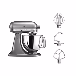 KitchenAid 5KSM125BCU mixer Stand mixer 300 W Silver - Additional view 6