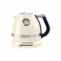 KitchenAid 5KEK1522EAC, 1.5 L, 2400 W, Cream, Stainless steel, Aluminium, Adjustable thermostat, Water level indicator