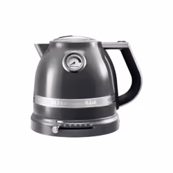 KitchenAid 5KEK1522EMS, 1.5 L, 2400 W, Silver, Stainless steel, Aluminium, Adjustable thermostat, Water level indicator