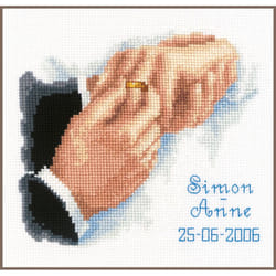 With This RingÂ Counted Cross Stitch Kit