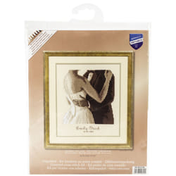 Vervaco Counted Cross Stitch Kit 8"X9.25"-To Have & To Hold On Aida (14 Count)