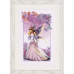 Vervaco Purple Fairy Cross Stitch Kit