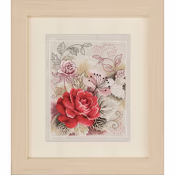 Vervaco Rose Cross Stitch Kit