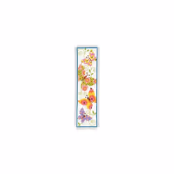 Vervaco Bookmark Butterflies I Counted Cross Stitch Kit, Multi-Colour