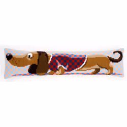 Vervaco Draught Excluder Dachshund In Jacket Cross Stitch Kit