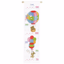 Vervaco Height Chart Travelling Cross Stitch Kit