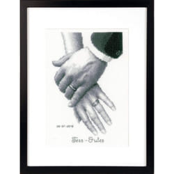 Vervaco Counted Cross Stitch Kit: Love for Life, Multi-Color, 18cm x 25cm