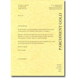 DECAdry PCL-1600 printing paper A4 (210x297 mm) Matte Gold