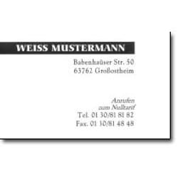DECAdry OCB-3261 business card 150 pc(s)