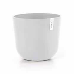 Ecopots Oslo White Plastic 1 pc(s)