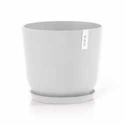 Ecopots Oslo White Plastic 1 pc(s)