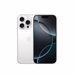 Apple iPhone 16 Pro 1TB White Titanium, 16 cm (6.3"), 2622 x 1206 pixels, 1 TB, 48 MP, iOS 18, White