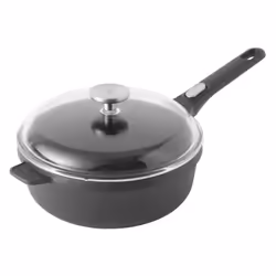 BergHOFF 2307303, Round, Saute pan, Black, Pieter Roex, Gem, Cast aluminium