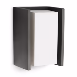 Philips EcoMoods Wall light, Outdoor wall lighting, Anthracite, Aluminium, IP44, Garden, Patio, II