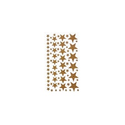 11004501 Star Stickers Paper, Gold, 14 x 0.2 x 28 cm