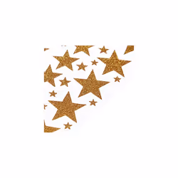 11004501 Star Stickers Paper, Gold, 14 x 0.2 x 28 cm