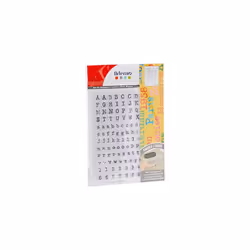 Artemio Clear Stamps Alphabet III, Transparent