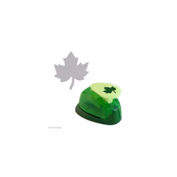 Artemio 1.6 cm Small ÃÂ Leaf Number 1 Lever Punch, Green