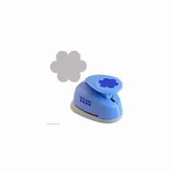 Artemio 5 cm Giant Flower Number 1 Lever Punch, Blue