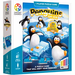 SmartGames Penguins on ice, 6 yr(s), Multicolour