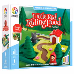SmartGames Little Red Riding Hood - Deluxe, 4 yr(s), ABS, Thermoplastic Rubber (TPR), Multicolour