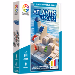 SmartGames Atlantis Escape, 8 yr(s), ABS, Multicolour