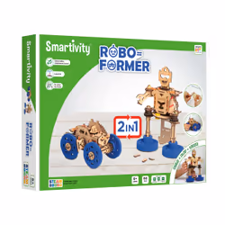 Smartivity Rover or Robot, Building set, 6 yr(s), Wood, 80 pc(s), 900 g