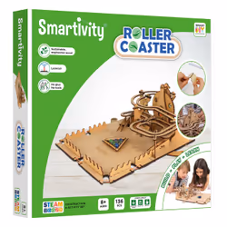 Smartivity Roller Coaster, Building set, 8 yr(s), Wood, 136 pc(s), 1.55 kg