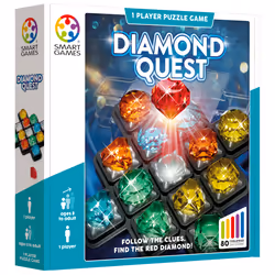 SmartGames Diamond Quest, 10 yr(s), Multicolour