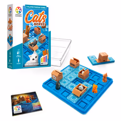 SmartGames Cats & Boxes, Box puzzle, 7 yr(s)