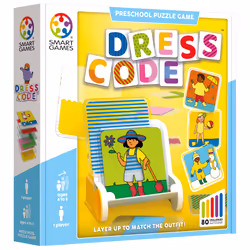 SmartGames Dress Code, Board game, Educational, 4 yr(s), Family game