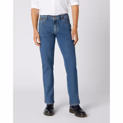 Wrangler Texas Straight Leg Rigid Men's Jeans - Stonewash - 30W/32L