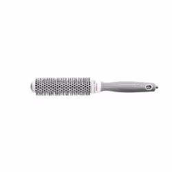 Olivia Garden Ceramic + Ion Speed XL, Adult, Round hairbrush, Grey, Monochromatic, Girl, 2.5 cm