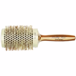 Olivia Garden Healthy HairÃ¢âÂ¢ Bamboo Thermal Round Brush 63mm - Eco-Friendly Wood Hairbrush