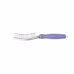 Olivia Garden Fingerbrush Adult Paddle hairbrush Violet 1 pc(s)