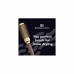 - Expert Blowout Shine Gold & Brown Hairbrush - 35