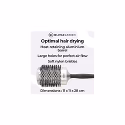 - Essential Blowout Classic Silver Hairbrush - 85