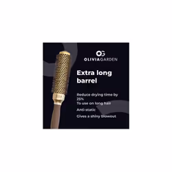 Expert Blowout Speed Wavy Bristles Gold&Brown 35