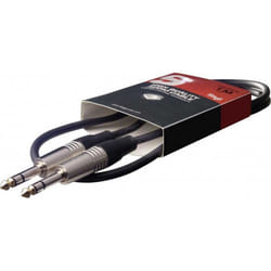 Stagg Sac Balanced Stereo Jack Cable (1m/3ft) - Sac1ps Dl