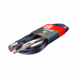 Stagg SAC3PXMDL 6mm Audio to XLR Male 3 Pin Cable - 3m