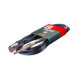 Stagg SAC3PXMDL 6mm Audio to XLR Male 3 Pin Cable - 3m