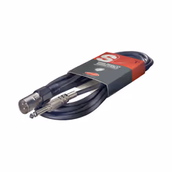 Stagg SAC6PXM DL 6 metre mono jack to male XLR Lead