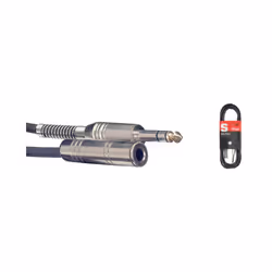Stagg SAC3PSJS DL 3m/10ft Balanced 1/4 inch Jack Headphone Extension Cable