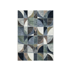 Rug Galleria Dark Curved 160x230cm Carpet Large Rugs