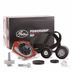 Water Pump + Timing Belt Kit; GATES; with water pump G-Force Redline™; for RENAULT, VAUXHALL, OPEL, NISSAN; 5550XS, T41237, T ...