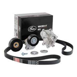 GATES KP17PK2418 Water Pump + V-Ribbed Belt Kit with water pump Micro-V® Stretch Fit™ MERCEDES-BENZ: SLK, C-Class Saloon, E-Class T-modell
