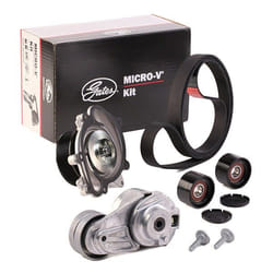 GATES KP17PK2035-2 Water Pump + V-Ribbed Belt Kit with water pump Micro-V® Stretch Fit™ MERCEDES-BENZ: ML-Class, E-Class Coupe, E-Class T-modell