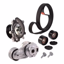 GATES KP17PK2035-2 Water Pump + V-Ribbed Belt Kit with water pump Micro-V® Stretch Fit™ MERCEDES-BENZ: ML-Class, E-Class Coupe, E-Class T-modell