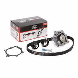 Water Pump + Timing Belt Kit; GATES; with water pump G-Force Redline™; for FORD, CITROËN, PEUGEOT, TOYOTA, FORD USA; 16102782 ...
