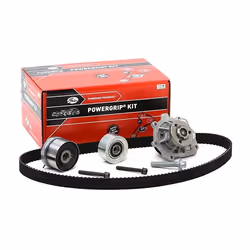 Water Pump + Timing Belt Kit; GATES; with water pump G-Force Redline™; for VAUXHALL, ALFA ROMEO, OPEL, CHEVROLET, FIAT; 5603X ...